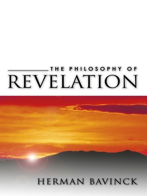 cover image of The Philosophy of Revelation